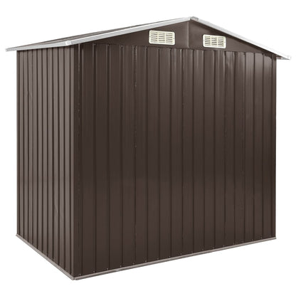 Tuinschuur Met Rek 205X130X183 Cm Ijzer