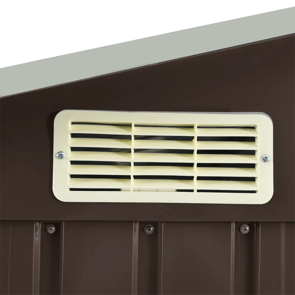 Tuinschuur Met Rek 205X130X183 Cm Ijzer