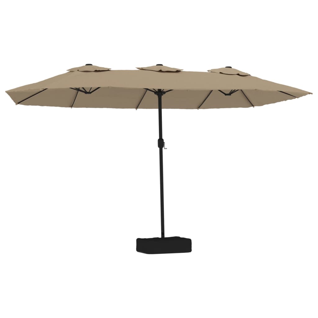 Parasol Dubbel Dak Met Led 449X265 Cm