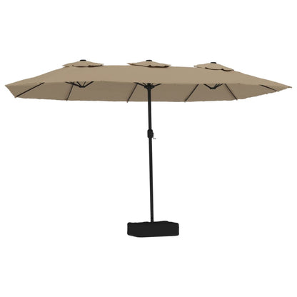 Parasol Dubbel Dak Met Led 449X265 Cm