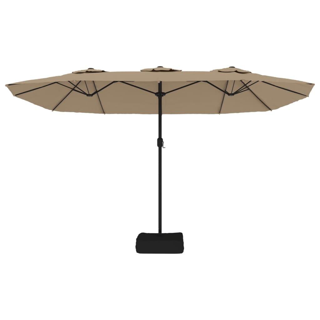 Parasol Dubbel Dak Met Led 449X265 Cm