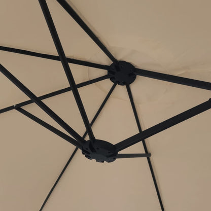 Parasol Dubbel Dak Met Led 449X265 Cm