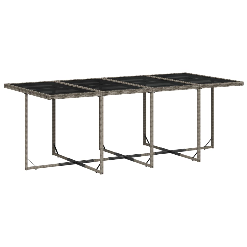 13-Delige Tuinset Met Kussens Poly Rattan