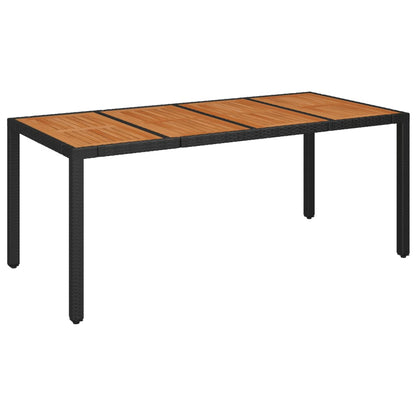 7-Delige Tuinset Met Kussens Poly Rattan