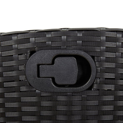 7-Delige Tuinset Met Kussens Poly Rattan