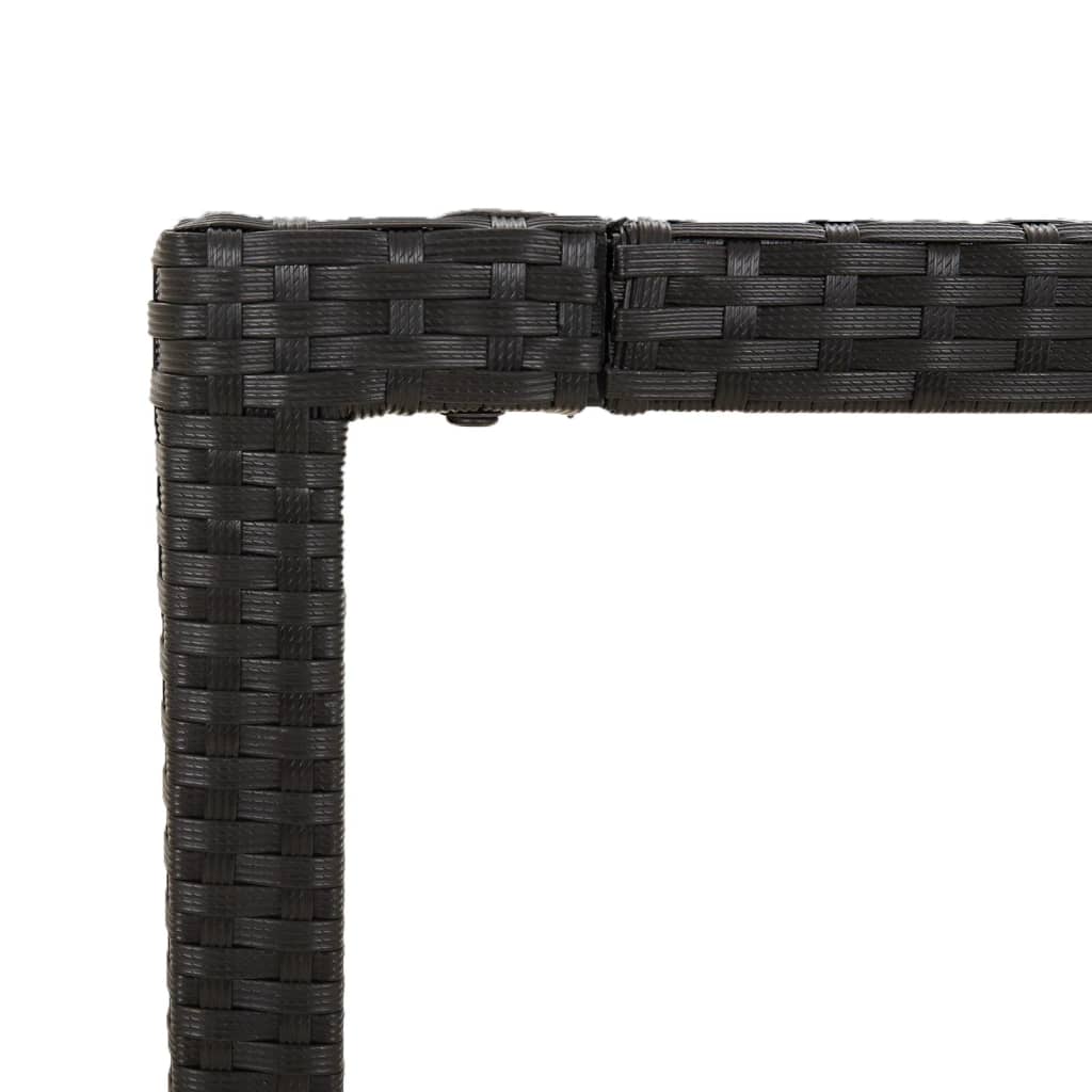 7-Delige Tuinset Met Kussens Poly Rattan