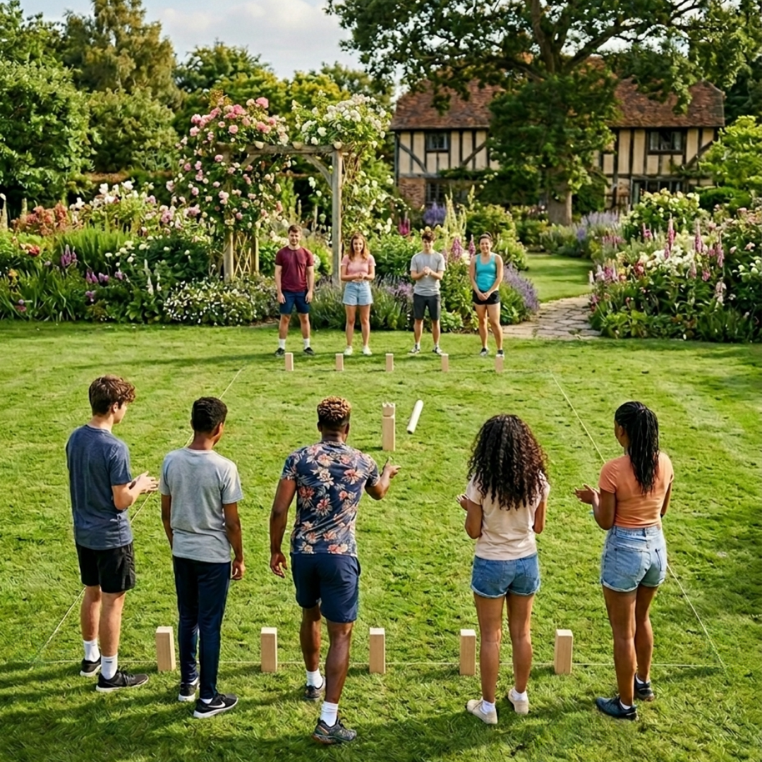 Houten Kubb Spel Set | brengt iedereen meteen samen buiten