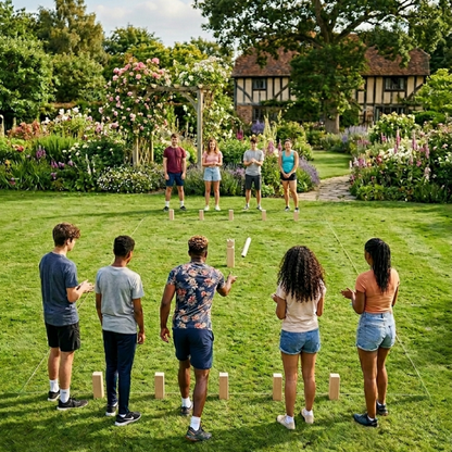Houten Kubb Spel Set | brengt iedereen meteen samen buiten